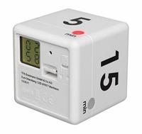 TFA Dostmann Timer Cube Timer Wit Digitaal - thumbnail