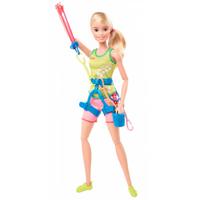 Barbie tienerpop klimsport meisjes 32,5 cm blond/groen - thumbnail