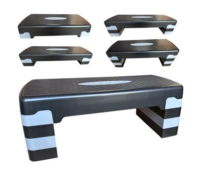 NexGen Aerobic fitness stepper l compact step l 4 hoogtes | Zwart NexGen Aerobic fitness stepper l compact step l 4 hoogtes | Zwart