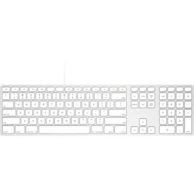 Matias Bedraad Toetsenbord US QWERTY voor MacBook zilver