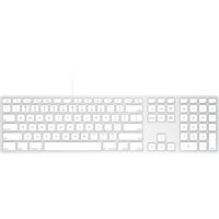 Matias FK318S Wired Aluminium Keyboard for Mac Toetsenbord USB QWERTY, US-Engels, Mac Zilver - thumbnail
