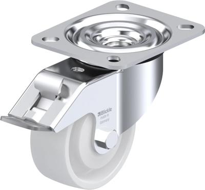 Blickle L-PO 80KA-FI Zwenkwiel met rem Wieldiameter: 80 mm Draagvermogen (max.): 220 kg 1 stuk(s) Blickle L-PO 80KA-FI Zwenkwiel met rem Wieldiameter: 80 mm Draagvermogen (max.): 220 kg 1 stuk(s)