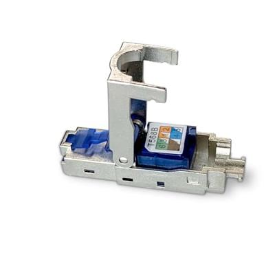 RJ45-Connector CAT6 / CAT6a | Recht | Verguld | 2 Stuks | Metaal RJ45-Connector CAT6 / CAT6a | Recht | Verguld | 2 Stuks | Metaal