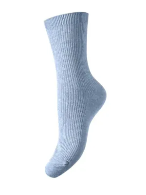 1-paar dames sokken - Marta - Zachte Katoenen sokken - Faded Denim - Faded Denim - Faded Denim - Faded Denim - Faded Denim - Faded Denim - -