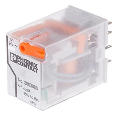 Phoenix Contact REL-IR4/L- 24AC/4X21 Industrieel relais 10 stuk(s)