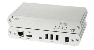 Icron 00-00387 EL5363 KVM Extender Systeem HDMI tot 100 meter