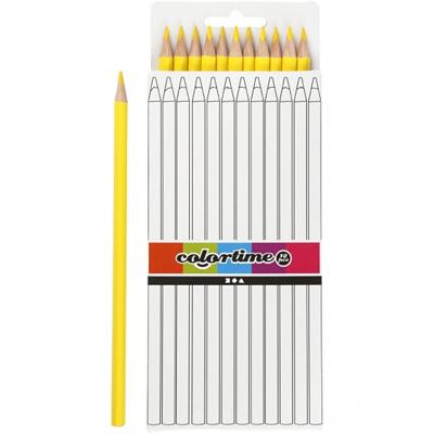 Creativ Company Https://www.cchobby.nl/colortime-kleurpotloden-l-17-cm-vulling-3-mm-geel-12-stuk-1-doos
