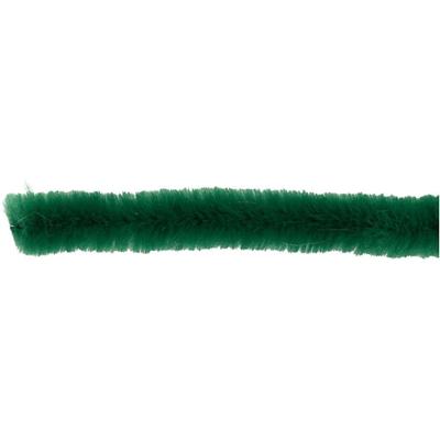 Creativ Company Chenille, l: 30 cm, dikte 15 mm, donkergroen, 15 stuk/ 1 doos - thumbnail