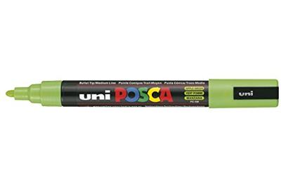 Paintmarker uni posca pc5m m appelgroen | 6 stuks