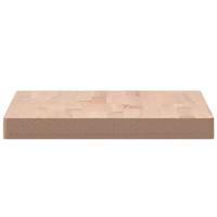 Snijplank 60x40x4 cm massief beukenhout - thumbnail