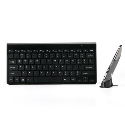 KM-909 2.4 GHz Smart Sylus pen draadloze optische muis + draadloos toetsenbord set (zwart)