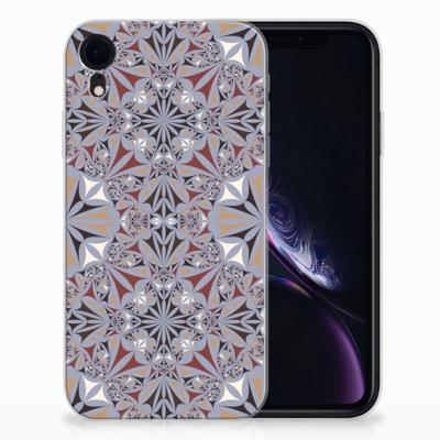 Apple iPhone Xr | TPU | Siliconen hoesje | Flower Tiles
