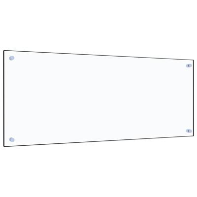 VidaXL Spatscherm keuken 100x40 cm gehard glas transparant VidaXL Spatscherm keuken 100x40 cm gehard glas transparant
