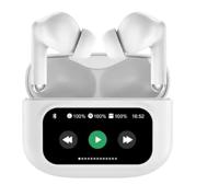 Denver Witte hoofdtelefoon met lcd-display - thumbnail