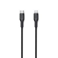Cygnett Lightning-naar-USB-C-kabel, 2,2 m, zwart - thumbnail