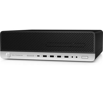 HP EliteDesk 800 G3 SFF DDR4-SDRAM i7-7700 Zevende generatie Intel® Core™ i7 8 GB 256 GB SSD Windows 10 Pro PC Zwart, Zilver
