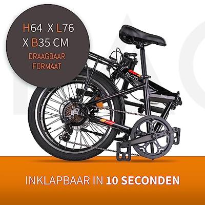 Pacto Four S 20 inch Vouwfiets 6v