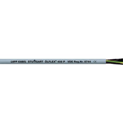 LAPP ÖLFLEX® 408 P Stuurstroomkabel 18 G 0.75 mm² Zilver-grijs (RAL 7001) 1308118/500 500 m
