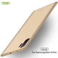 MOFI Frosted PC ultradun hard case voor Galaxy Note10 Pro (goud) - thumbnail