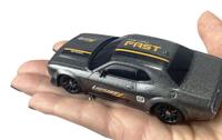 Amewi 1:43 RC auto Sportwagen Drift Sport Muscle Car Grijs Brushed 4WD RTR - thumbnail