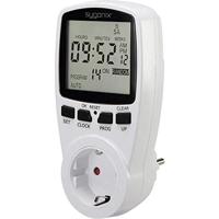 Sygonix 1625525 Stopcontact-schakelklok Digitaal Weekprogramma 3680 W Timer-functie, START/STOP functie, Toevalsfunctie - thumbnail