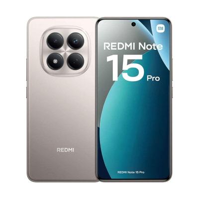 Redmi Note 15 Pro 5G 8+512 Titanium (No power adapter included)