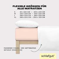 Schlafgut Schlafgut EASY Jersey Elasthan Hoeslaken M - 120x200 - 130x220 230 Red Light - thumbnail