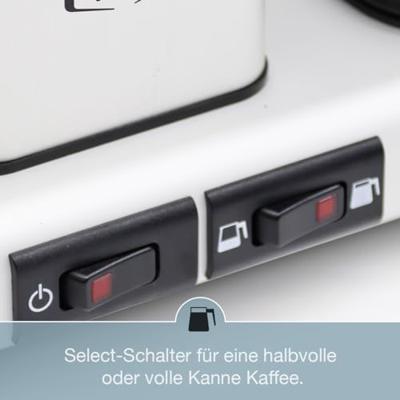 Moccamaster KBG SELECT Koffiefilter apparaat Grijs - thumbnail