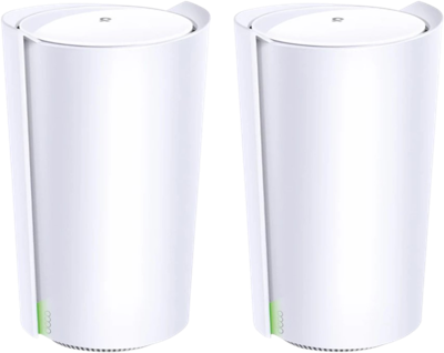 TP-LINK Deco X90 (2-pack) Tri-band (2.4 GHz / 5 GHz / 5 GHz) Wi-Fi 6 (802.11ax) Wit Intern