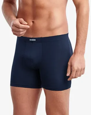 -Look microfiber boxershort heren 1878 - Polyamide heren onderbroek - ondergoed - M - Blauw - Onderbroek heren heren heren - Ondergoed heren heren