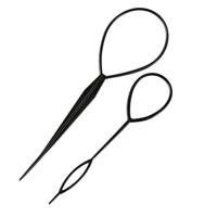 10 stuks multifunctionele haar-en-klare Product Bruidskamer haar instellen Two-Piece(Black) - thumbnail