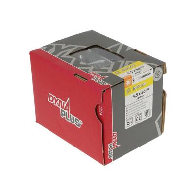 Dynaplus unischroef [200x] - VZ - platkop - TX-25 - 4.5x80/42mm