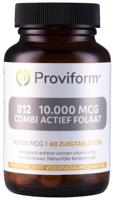 Proviform Vitamine B12 10.000mcg combi actief folaat 60 Zuigtabletten - thumbnail