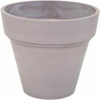 Pot - MEGA COLLECTIES - Ecostone Plantenbak - Ø 55 cm - H 51 cm - Taupe - thumbnail