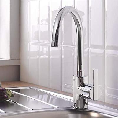 Grohe Keukenkraan Feel Mengkraan 1-Gats Met Instelbare Hoge Uitloop Chroom Grohe Keukenkraan Feel Mengkraan 1-Gats Met Instelbare Hoge Uitloop Chroom
