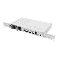 Mikrotik CRS504-4XQ-IN netwerk-switch Managed Fast Ethernet (10/100) Power over Ethernet (PoE) Wit - thumbnail