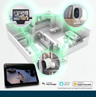 Arlo Ultra 2 draadloze WiFi-beveiligingscamera voor buiten, 4K UHD, 180˚ kleurennachtzicht, sirene, bewegingsdetectie, 2-weg-audio, Smart Hub inbegrepen, incl. proefp. Arlo Secure, 2 cam-kit, wit - thumbnail
