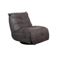 LABEL51 Fauteuil Powernap Station - Antraciet - Micro Suede - One Size - thumbnail