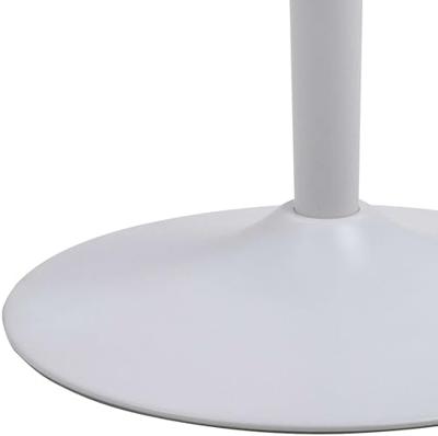 Bendt Ronde Bartafel 'Tempest' Keramiek met marmerprint, 80cm, kleur Wit