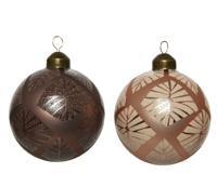 Kerstbal glas d8 cm a2 I KSD - Ksd - thumbnail