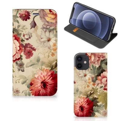 Smart Cover voor iPhone 12 Mini Bloemen Smart Cover voor iPhone 12 Mini Bloemen
