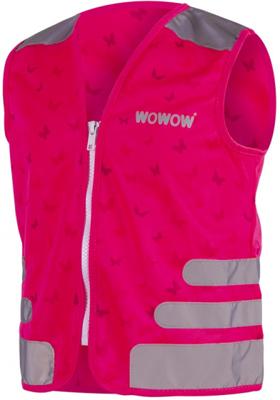 Wowow Reflectievest kids nutty jacket maat l roze