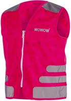 Wowow Reflectievest kids nutty jacket maat l roze - thumbnail