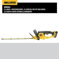 DeWalt DCM563P1 Accu heggenschaar 550mm | 18v 1x 5,0Ah accu - DCM563P1 - thumbnail