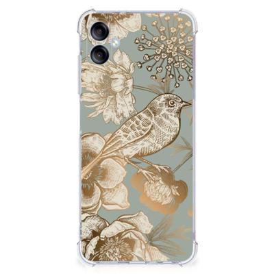 Case voor Samsung Galaxy A05 Vintage Bird Flowers Case voor Samsung Galaxy A05 Vintage Bird Flowers