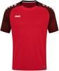 JAKO 6122 T-Shirt Performance - Rood/Zwart - S