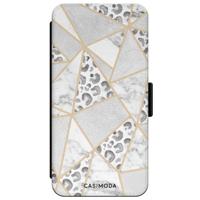 iPhone XR flipcase - Stone & leopard - thumbnail