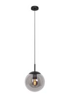 Steinhauer Zwarte glazen hanglampBolique Ø 30cm - 3498ZW - thumbnail