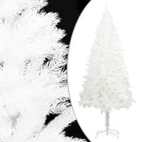 VidaXL Kunstkerstboom met levensechte naalden 150 cm wit - thumbnail