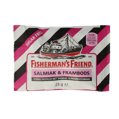 Fisherman's Friend Framboos suikervrij 25 Gram